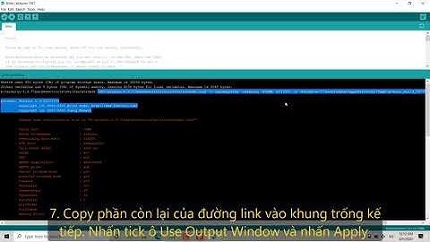 MÔ PHỎNG VÀ UPLOAD CODE HỢP NGỮ NHÁY ĐÈN LÊN MCU ATMEGA328P TRÊN ARDUINO UNO BẰNG ATMEL STUDIO 7