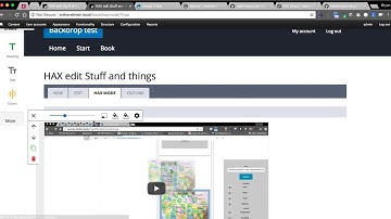 BackdropCMS - Installing HAX and Webcomponents modules