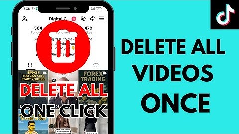 How to Delete ALL TikTok Videos at Once (2025 Updated!)