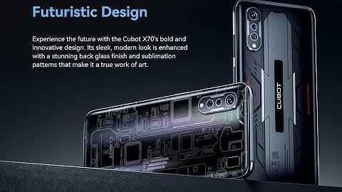 Cubot X70 Smart Phone Android Camera Mobile Cell Phones