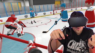 PLAYING HOCKEY IN VIRTUAL REALITY *HOCKEY PLAYER VR* screenshot 3