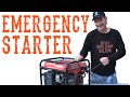 How to Start an Engine Without A Starter - Video