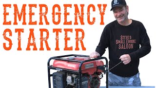 How to Start an Engine Without A Starter