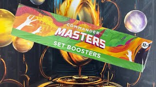 Celebrity Commander Masters Set Box Break! Wealth