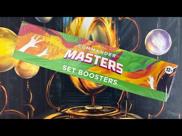 Commander Masters Set Box Break! - YouTube
