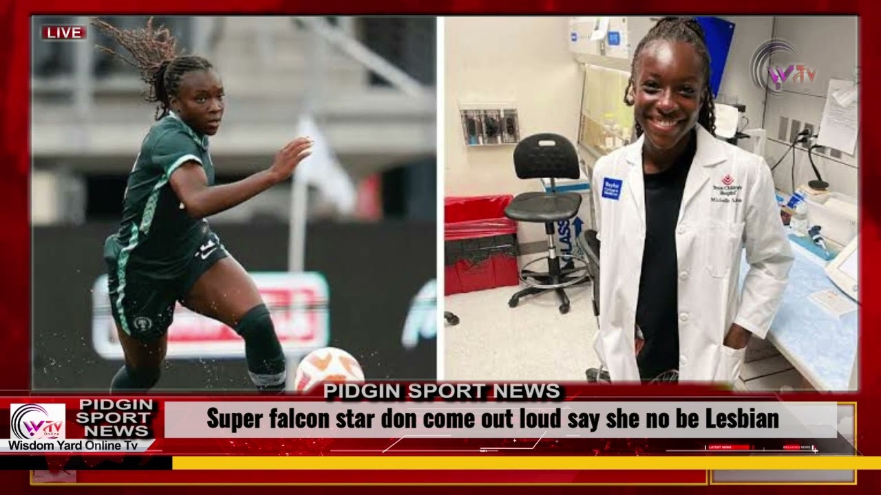 Super falcon star don come out loud say she no be Lesbian