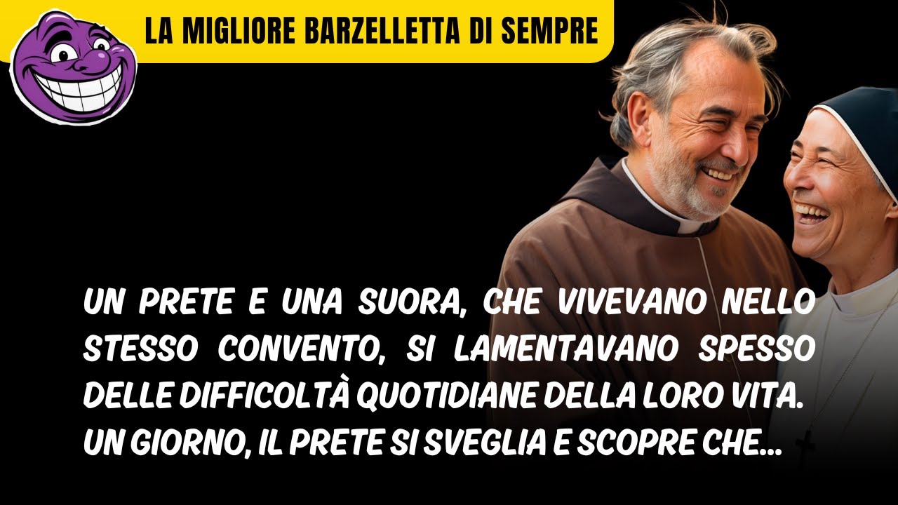 Salve Avete Appena Assistito Alla Battuta Il Grande Ridere LA MIGLIORE BARZELLETTA DI SEMPRE | Il prete e la suora | Ridere a