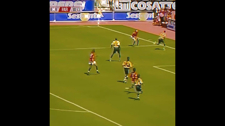 Francesco Totti Iconic Moment Roma (17/06/2001)