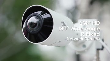 【Product Intro】5MP HD 180°Wide Angle Fixed IPC2105SB ADF16KM I0
