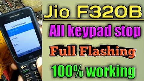 jio f320b keypad light problem Flashing solution 100% jio f320b keypad not working sleep mode