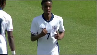Trey Nyoni England U18 vs Germany U18 0-0 (Away)