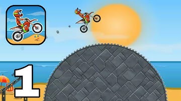 Moto X3M Gameplay Walkthrough || Level 1-10 || Part 1 || {Android} By Ace Viral