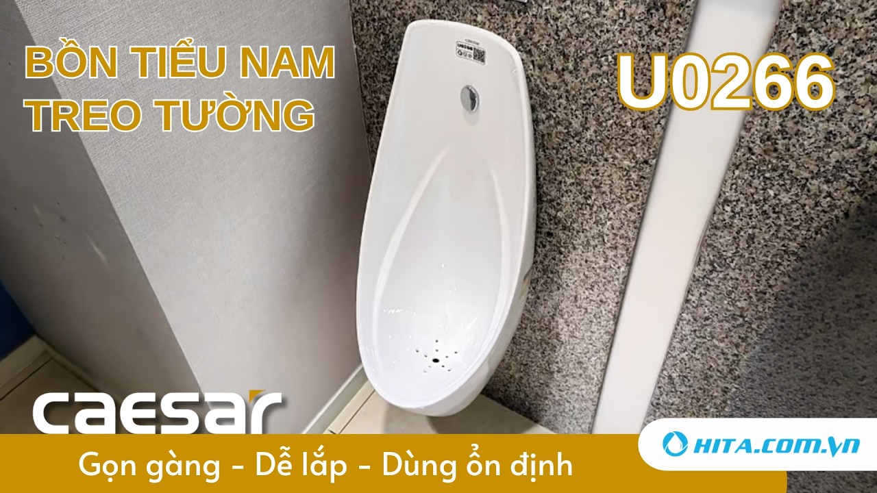 Bồn tiểu nam treo tường Caesar U0266
