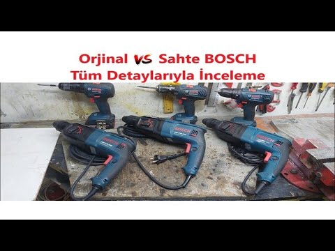 Orjinal Bosch vs Sahte bosch tüm detaylarıyla inceleme - Yeni Bosch GBH 2-26 dre inceleme