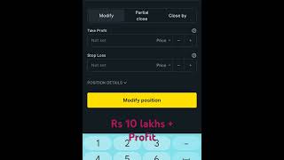 #xauusd Rs 10 lakhs profit runing #exness #trading # traning #learningvideo #goldtrade