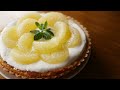文旦のベイクドチーズタルト［Buntan baked cheese tart］