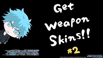 【PSO2:NGS】How To Get Weapon Camo In Base PSO2　＃2