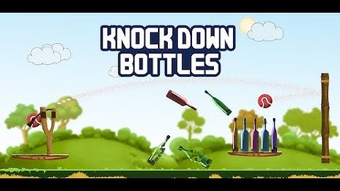 Knockdown bottles - Gameplay Level 1 to 25