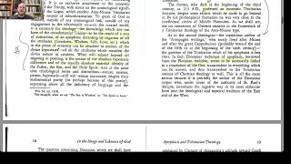 Image and Likeness of God Chapter 1 - Lossky