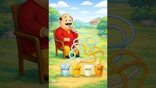 Can You Solve This Tricky Puzzle? 🧠 Water vs Juice vs Milk vs Tea screenshot 3