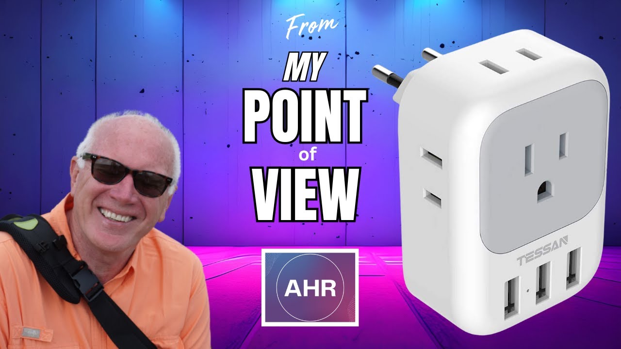 Tessan European Travel Plug Adapter