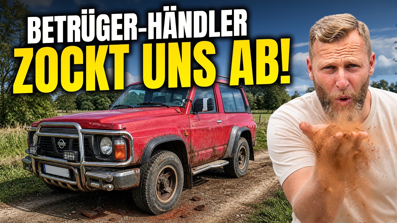 DAS war vorsätzlicher BETRUG! Nissan Patrol ohne Bremsen aber dafür mit ganz VIEL ROST!