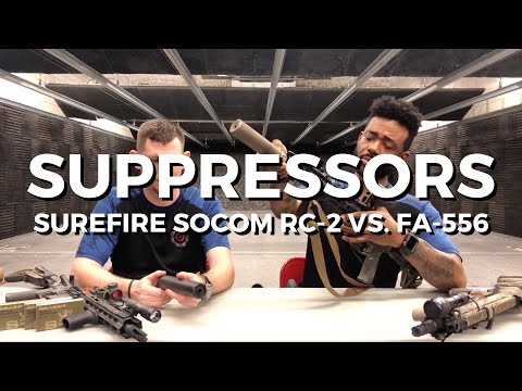 Surefire SOCOM RC-2 vs. FA-556 Suppressors