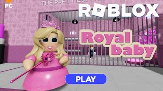 Royal baby Barry's prison run. Obby ROBLOX (full gameplay)