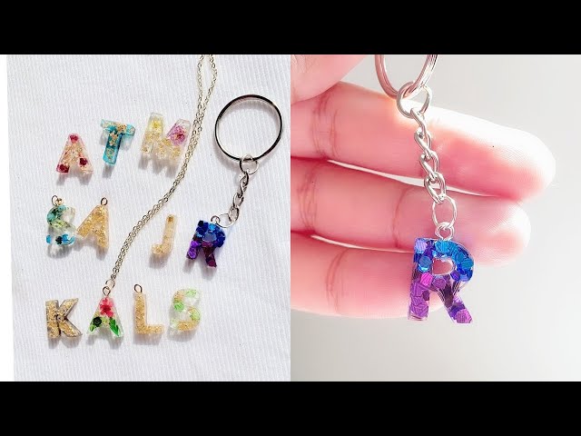 Making Monogram Charms with Resin – Sustain My Craft Habit