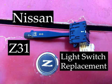 Nissan 300ZX Light switch replacement Z31