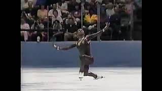 Surya Bonaly 1991 Skate America 3rd place exhibition