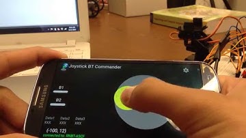 Servo Control with Bluetooth, LabVIEW, and a Smart Phone