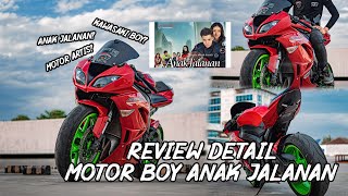 REVIEW DETAIL MOTOR BOY ANAK JALANAN!!! || MOTOR BOY ANAK JALANAN #motorboy #19