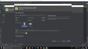 AVD Manager - Create new Android Virtual Device