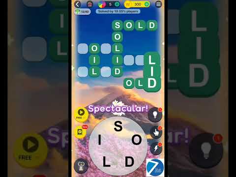 Levels (182 - 186) | Crossword Jam Game Answers | #Blue7 - YouTube