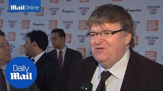 Michael Moore At The Premiere Of Capitalism A Love Story - Daily Mail