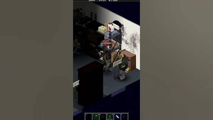 No one is safe on horde night... #projectzomboid  #shorts