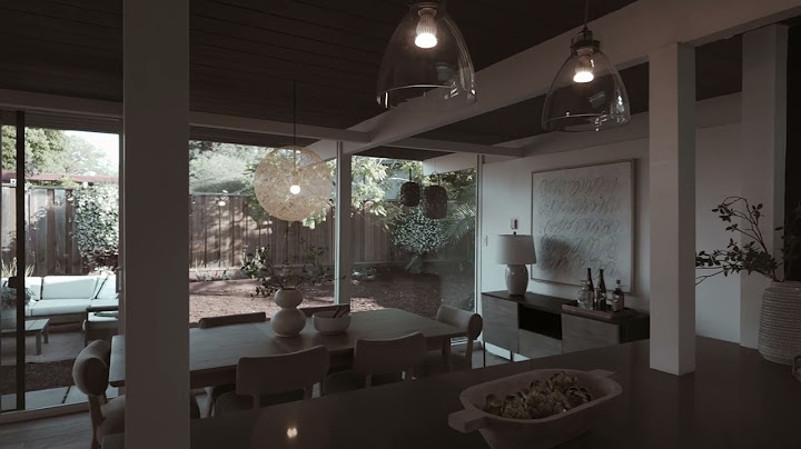 Showing A $3,300,000 Renovated Mid-Century Home.