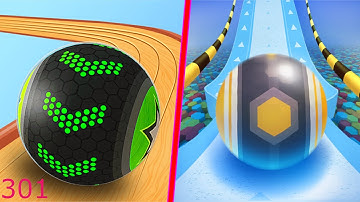 Going Balls Vs Action Balls Gyrosphere Race - Android iOS Gameplay - 301