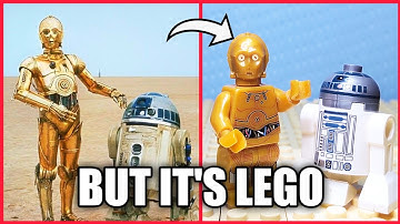 R2-D2 and C3po separate on Tatooine..  But it