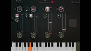 iPad Pro 12.9 Jam, AUM, Pure Piano, Zeeon, Borsta, Xynthesizr, Rymdigare, Kajita, Koshiba,Bleass rev