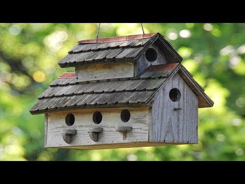 Video: How To Make A Decorative Birdhouse