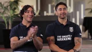 Jonathan Thurston and Shaun Johnson Interview