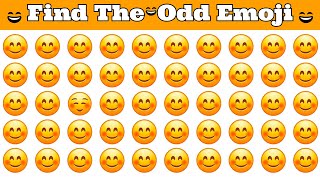 Find The Odd One Out Emoji | Find Odd Emoji Quiz logo quiz challenge part #46 Mind Blast Quiz