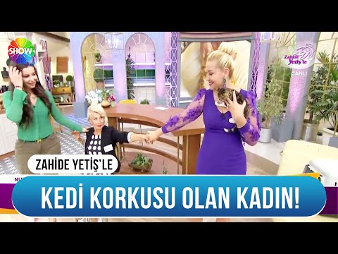 Kedi gördüğünde fenalık geçiren kadın! | Zahide Yetiş'le