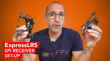 ExpressLRS or ELRS 2.4 Ghz SPI receiver Setup - How to bind a Happy Model AIO ELRS card (Crux3 NLR)