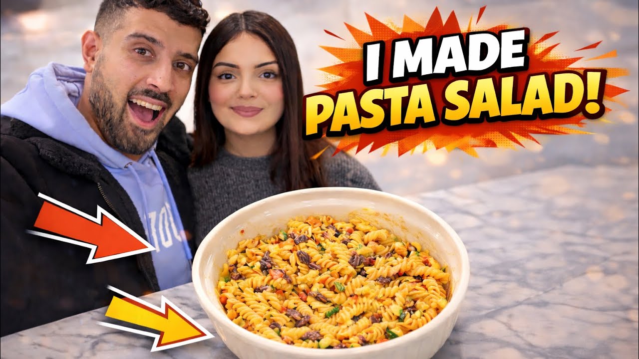 Come make pasta salad with me  ! 