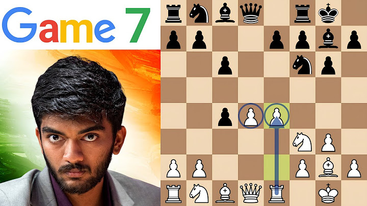 Game 7: Gukesh D vs Ding Liren | World Chess Championship 2024