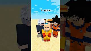 Minecraft gas are anime character 😯🫡💀#minecraft #gameplay #gaming