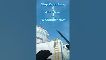 Insane Nuke Heaven (Outside) Smoke From T Spawn ! CS2 ! #shorts #cs2